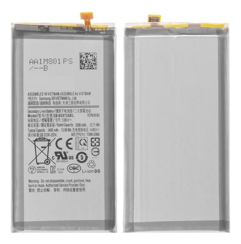 Bateria Para Samsung Galaxy S10 Eb-bg973abu Con Garantia