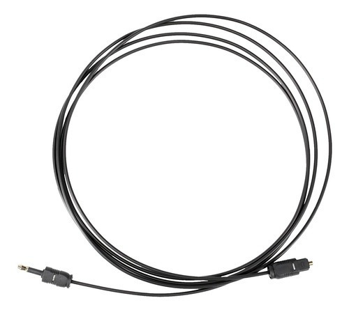 2m Mini 3.5mm Plug Cable De Audio Óptico Spdif Fibra Óptica