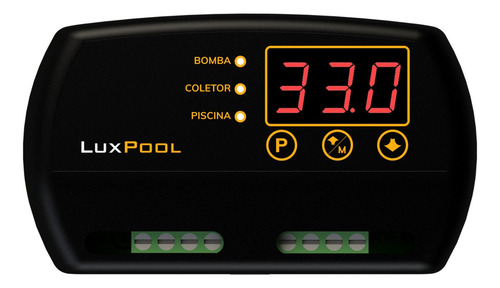 Controlador Aquecimento Piscina Quadro Comando Mmz Luxpool