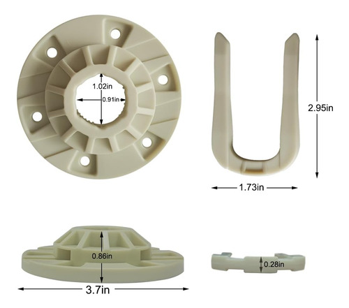 Soporte Central Tina Lavadora W 10528947 Whirlpool Kenmore