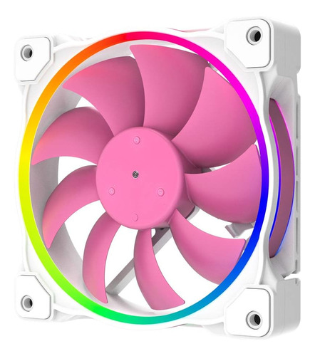 Id-cooling Zf-12025-pink Ventilador Caja 120 Mm 5 V 3 Pines