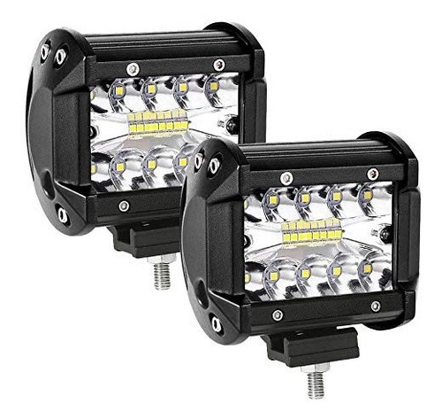 Faros Led 20 Luces 4 Pulgadas - Par De Faros Led