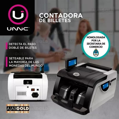 Maquina cuenta billetes Dynapos Distribuidor oficial en La Plata