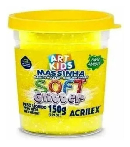 Masa Soft 150gr Amarillo Piel Suave No Mancha - Del Tomate
