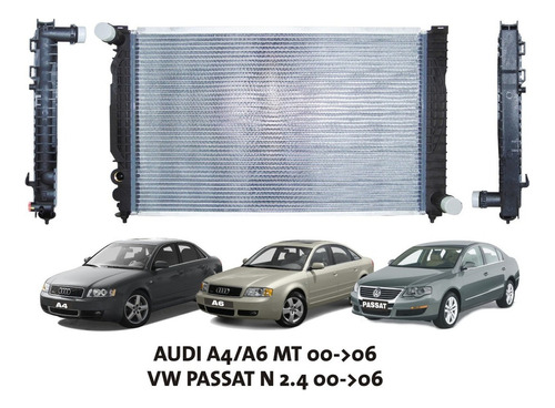Radiador Audi A4/a6 Nafta 2.4 V6   