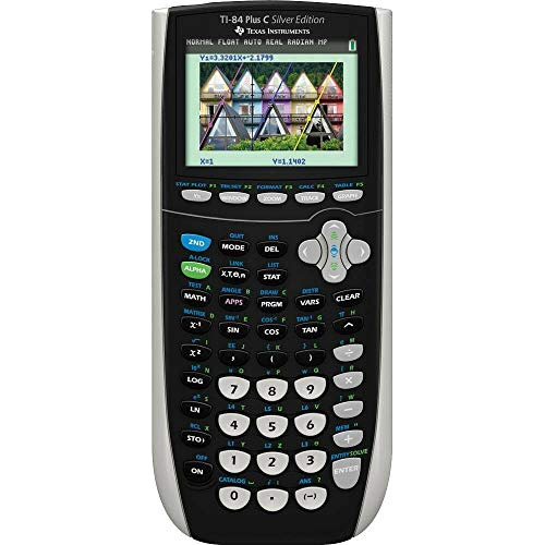 Calculadora Gráfica Texas Instruments Ti84 Plus C Silv...