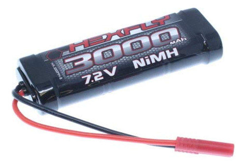 3000 Ni-mh Batera-7,2v Con Conector Banana 4.0