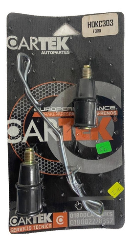 Kit Caliper Del. Ford Fiesta 98-00 7630/d762