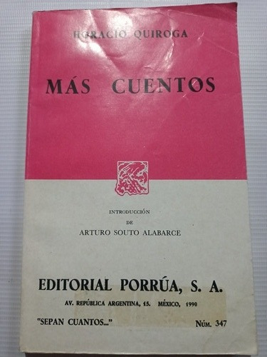 Más Cuentos Horacio Quiroga 