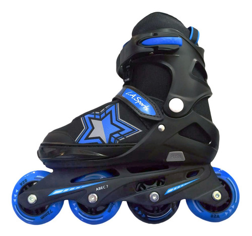 Patines Con Bota Ajustable Recreativos Infantiles Deportivo
