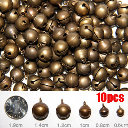 Encanto Cascabeles Retro De Cobre Con Forma De Campana