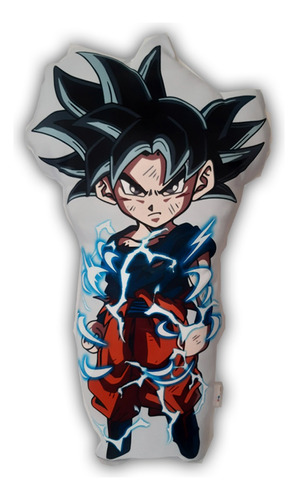 Cojin Goku Ultra Instinto 50 Cm - Dragon Ball