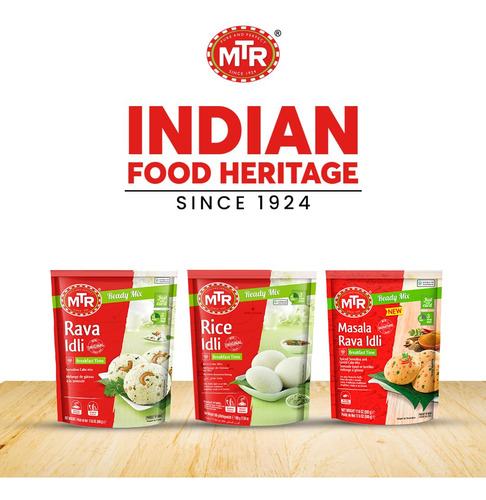 Mezcla Instantánea De Idli De Arroz Lista Para Cocinar