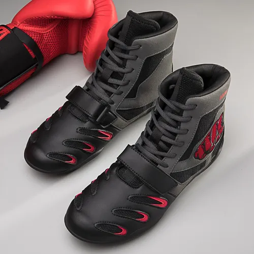 L Zapatos De Boxeo Profesionales Y Botas De Lucha Libre