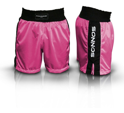 Short Bermuda Boxeo Kick Boxing Fucsia  - Homologado Fab