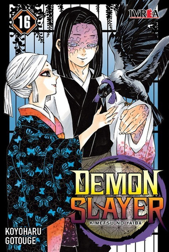Manga Demon Slayer Kimetsu No Yaiba  Tomo #16 Ivrea Arg