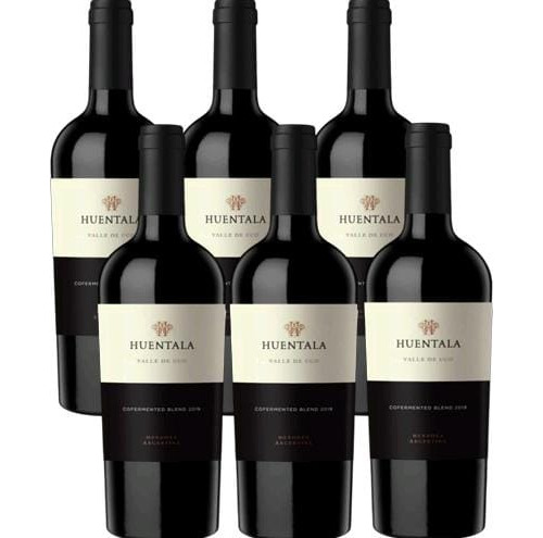 Vino Huentala Cofermentado Malbec Cabernet Franc Caja X 6