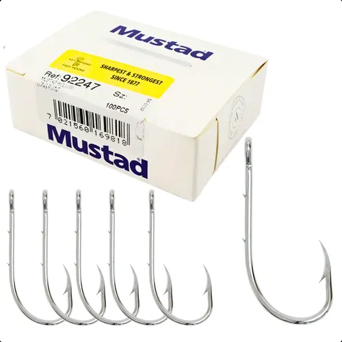 Anzol Norueguês Mustad Baitholder 92247 Original Caixa N 10