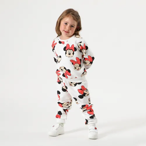 Buzo Niña Minnie Full Print Rosado Disney