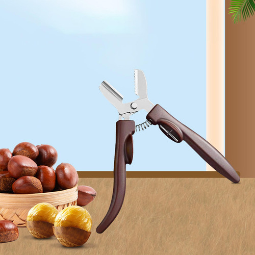 Clip Con Forma De Castaña Abridor De Castañas Abrazadera