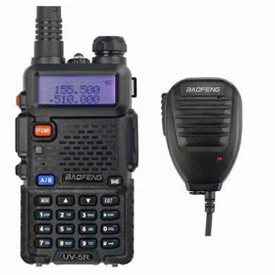 Baofeng Uv-5r 136-174/400-520mhz Dual-banda Fm Jamón Walkie 