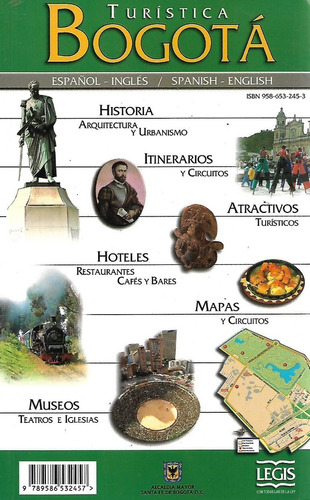 Libro Fisico Turistica Bogota