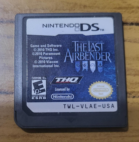 Avatar The Last Airbender Para Nintendo Ds ,  Solo Cartucho 