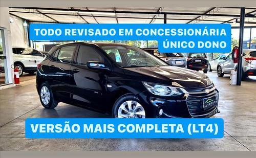 Chevrolet Onix Hatch Lt1.0 Flex 2020 Versão Lt4 Completão