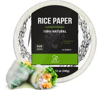 Comprar Papel De Arroz Soeos, Envoltorios De Papel De Arroz Blanco, 