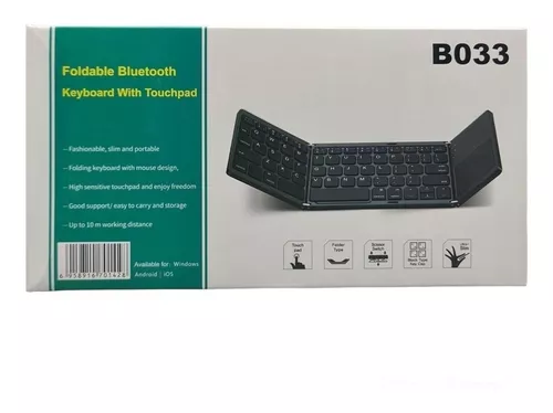 Mini Teclado Inalámbrico Portátil Bluetooth Multidispositivos Plegable –  Xhobbies