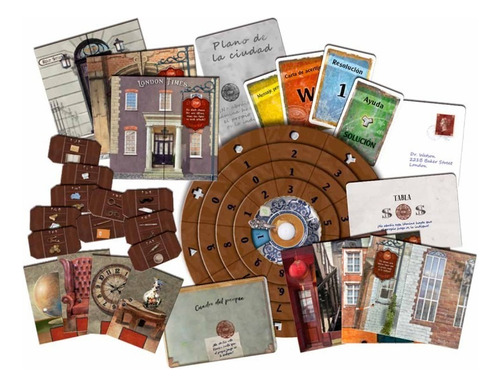 Exit 23: La Desaparición De Sherlock Juego De Mesa