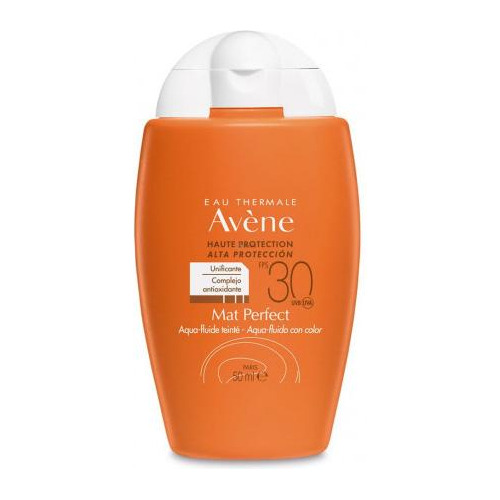 Protector Avene Fluido Mat Perfect C/color Fps50+. 50ml