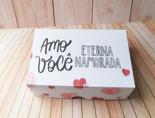 Imagem 2 de 6 de 20 Caixas Lembrança P 6 Doces Feliz Dia Dos Namorados Frases