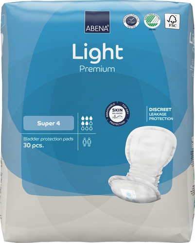 Abena Light Premium Absorvente (kit 04 Pacotes)