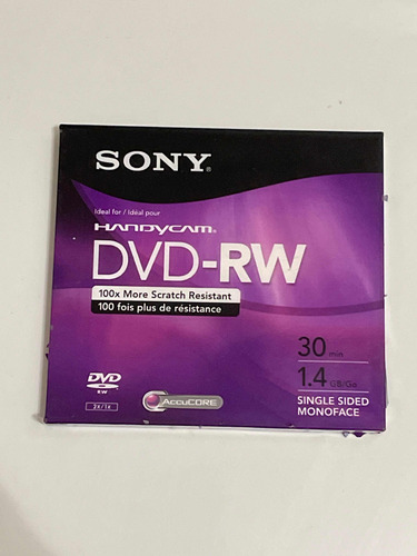 Dvd-rw Sony Handycam