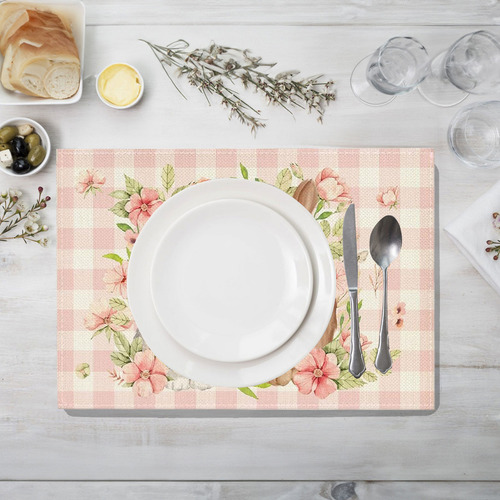 Para Manteles De Mesa Para El Hogar Con Temática De Pascua,