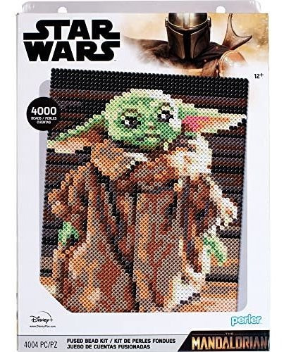 Perler ******* The Mandalorian Baby Yoda Star Wars Fuse Bead