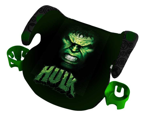 Booster Sin Respaldo Con Portavaso Hulk 15-36 Kg Cta