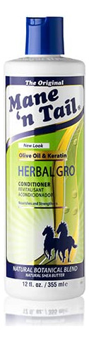 ChampĂș Y Acondicionador Mane 'n Tail Herbal Gro 355 Ml Cada