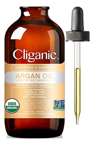 Argan Aceite, 100% Puro Para El Cabello, La Cara Y La Piel