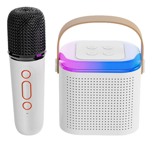 Parlante Bluetooth Con Microfono Karaoke D Niños Inalambrico