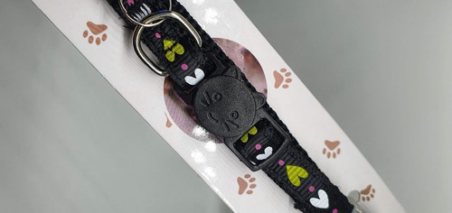 Collar Para Gato Anti Ahorque Ajustable Con Cascabel