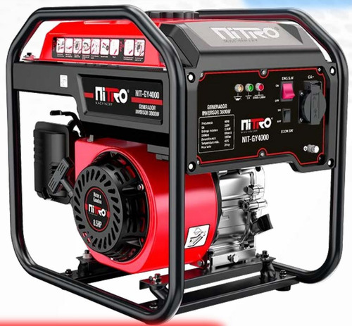 Generador Portátil Inverter 3,800w 110v 8.5 Hp Nitro Gy4000