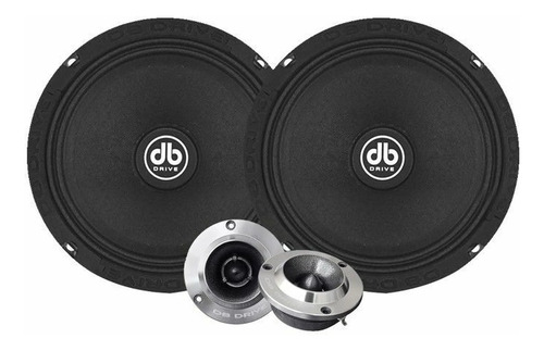 Set De Medios Db Drive Pro6k 6.5  Pro Audio 225w 4ohm