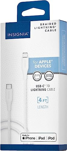 Cable For Insignia Lightning To Usb-c Moon Grey