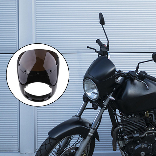 Parabrisas De De Faro De Motocicleta Negro