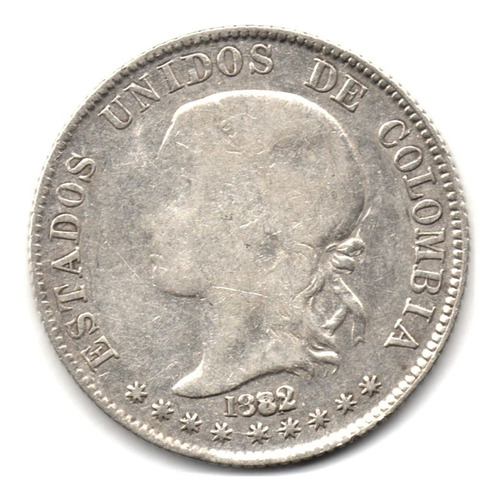 20 Centavos 1882 Medellín