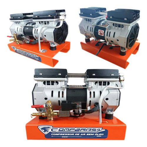 Compressor Ar Direto Elétrico Poço Artesiano 550w Sem Óleo Fase Elétrica Monofásica