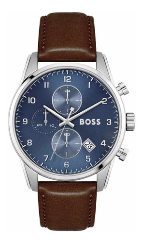 Reloj Hugo Boss Hombre Cuero 1513940 Skymaster