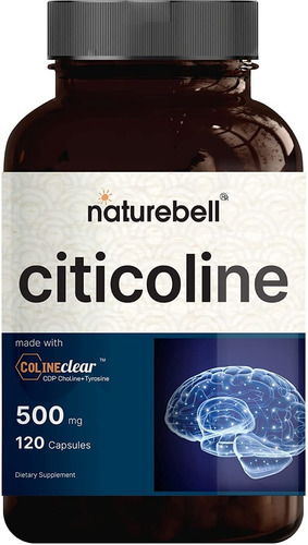 Cdp Citicolina (choline) Caps. Importado De Usa En Stock